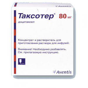 Использование «Таксотер» в химиотерапии рака груди