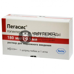 Фото товара Пегасис 180 мкг/0,5 мл №1