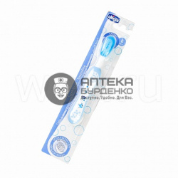 Фото товара Chicco Зубная щетка Голубая 6+