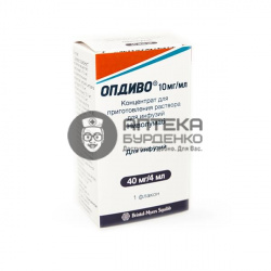 Фото товара Опдиво конц. для приг. р-ра для инфузий 10мг/мл 4мл №1